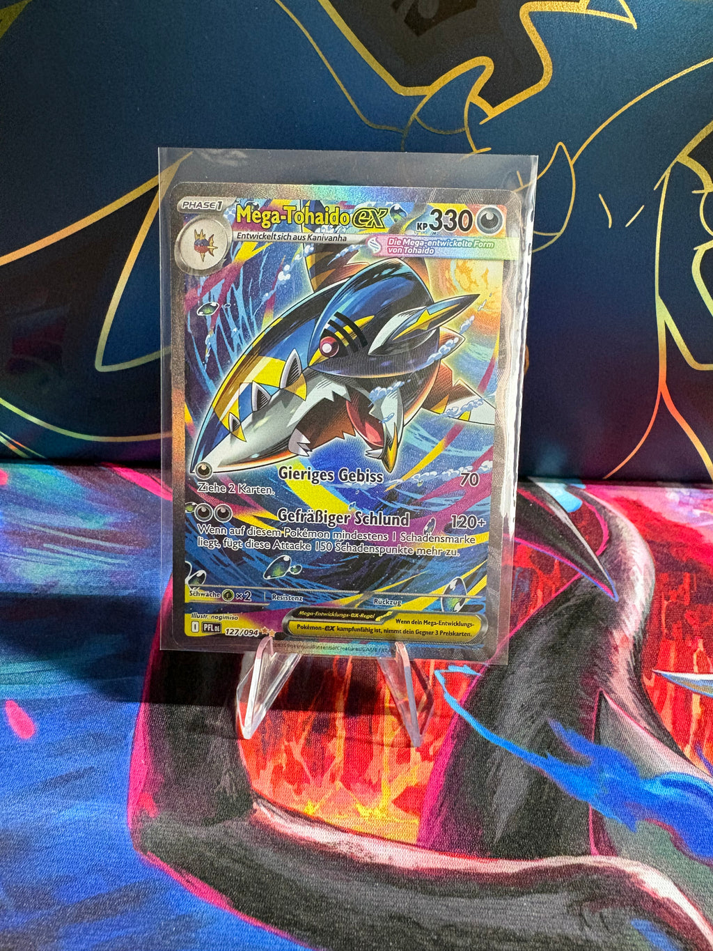 Mega-Tohaido eX PFL 127/094 | Deutsch | NM | Fatale Flammen