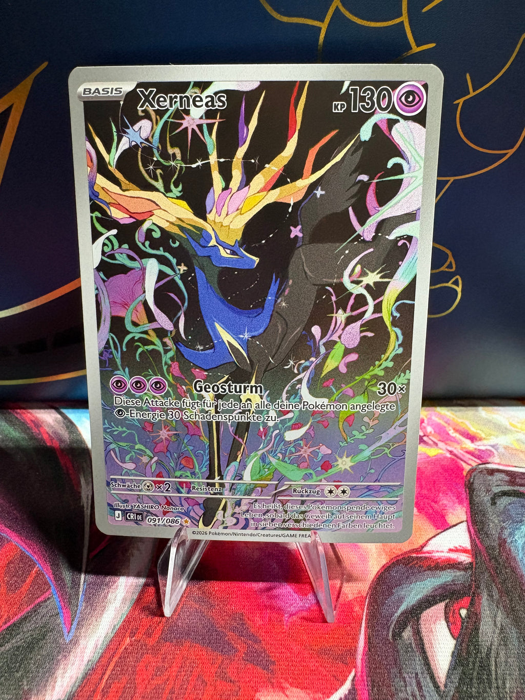 Xerneas CRI 091/086 | Deutsch | NM | Wachsendes Chaos