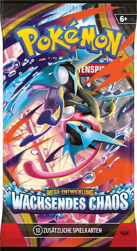 Pokémon-Sammelkartenspiel: Boosterpack Mega-Entwicklung - Wachsendes Chaos(DE)