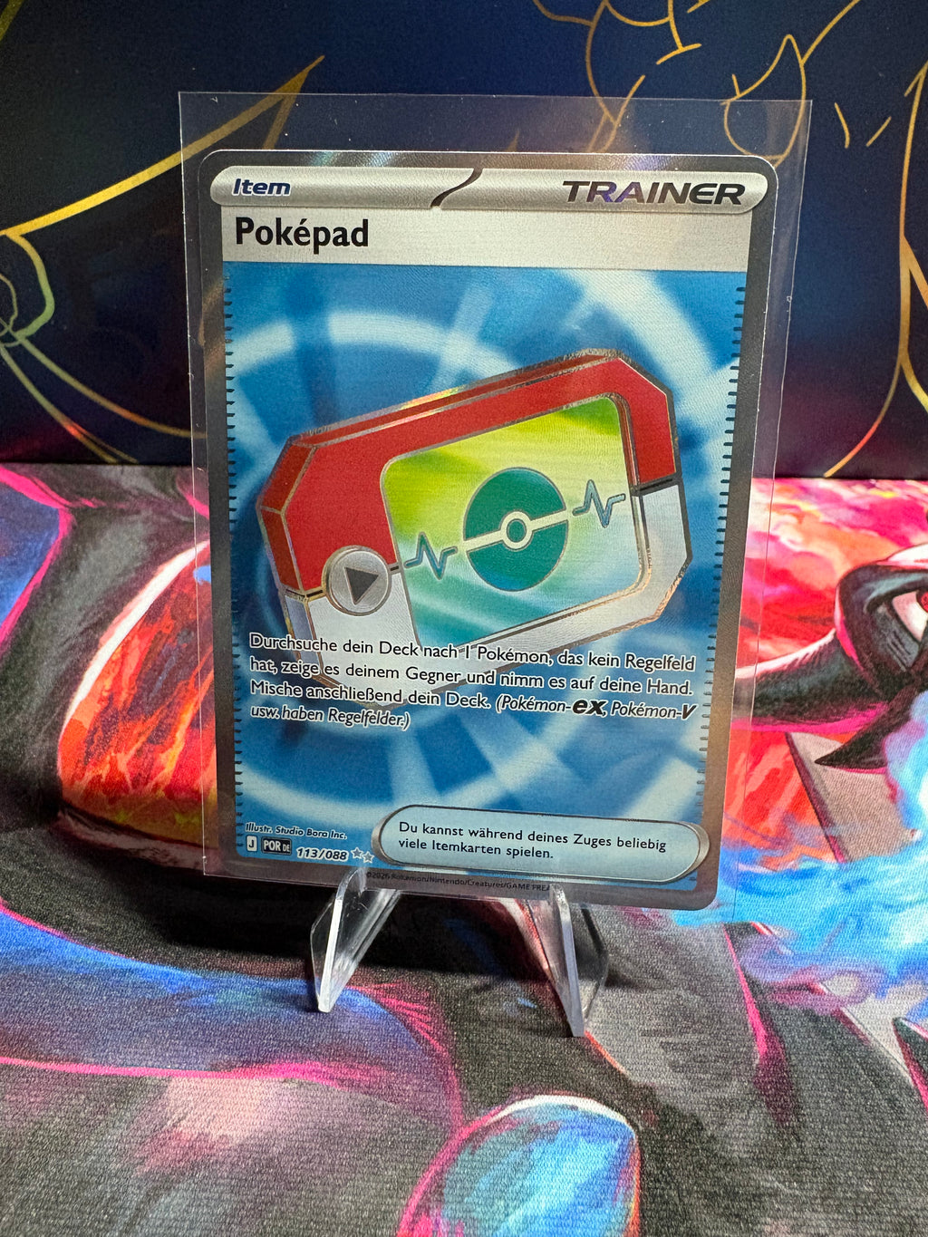 Poképad POR 113/088 | Deutsch | NM | Optimale Ordnung