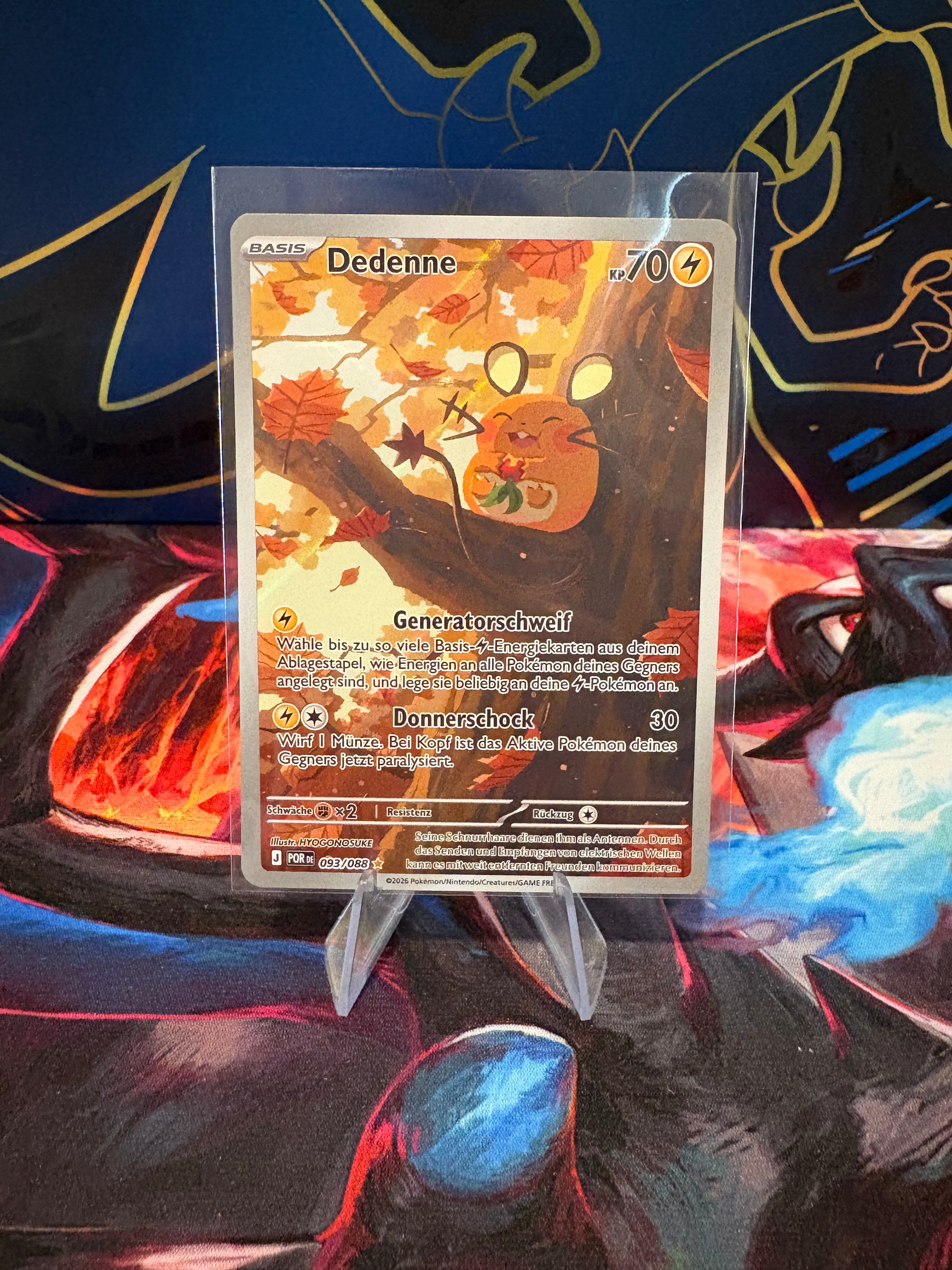 Dedenne POR 093/088 | Deutsch | NM | Optimale Ordnung