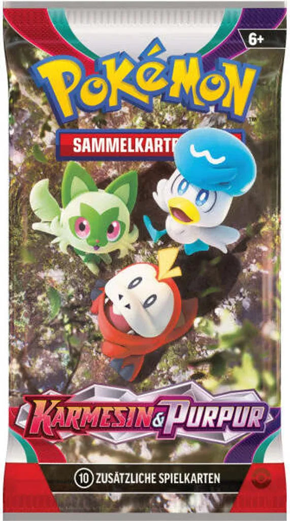 Pokemon Booster Karmesin & Purpur(DE)