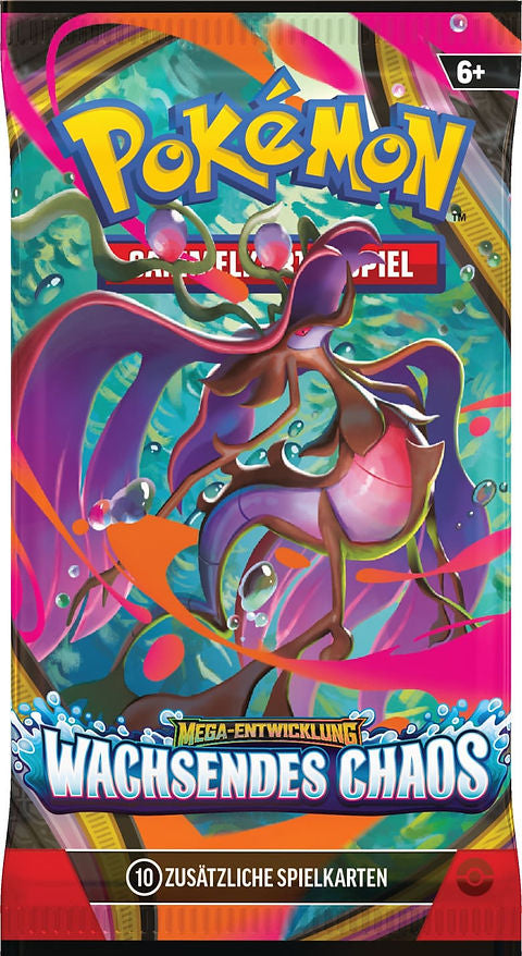 Pokémon-Sammelkartenspiel: Boosterpack Mega-Entwicklung - Wachsendes Chaos(DE)