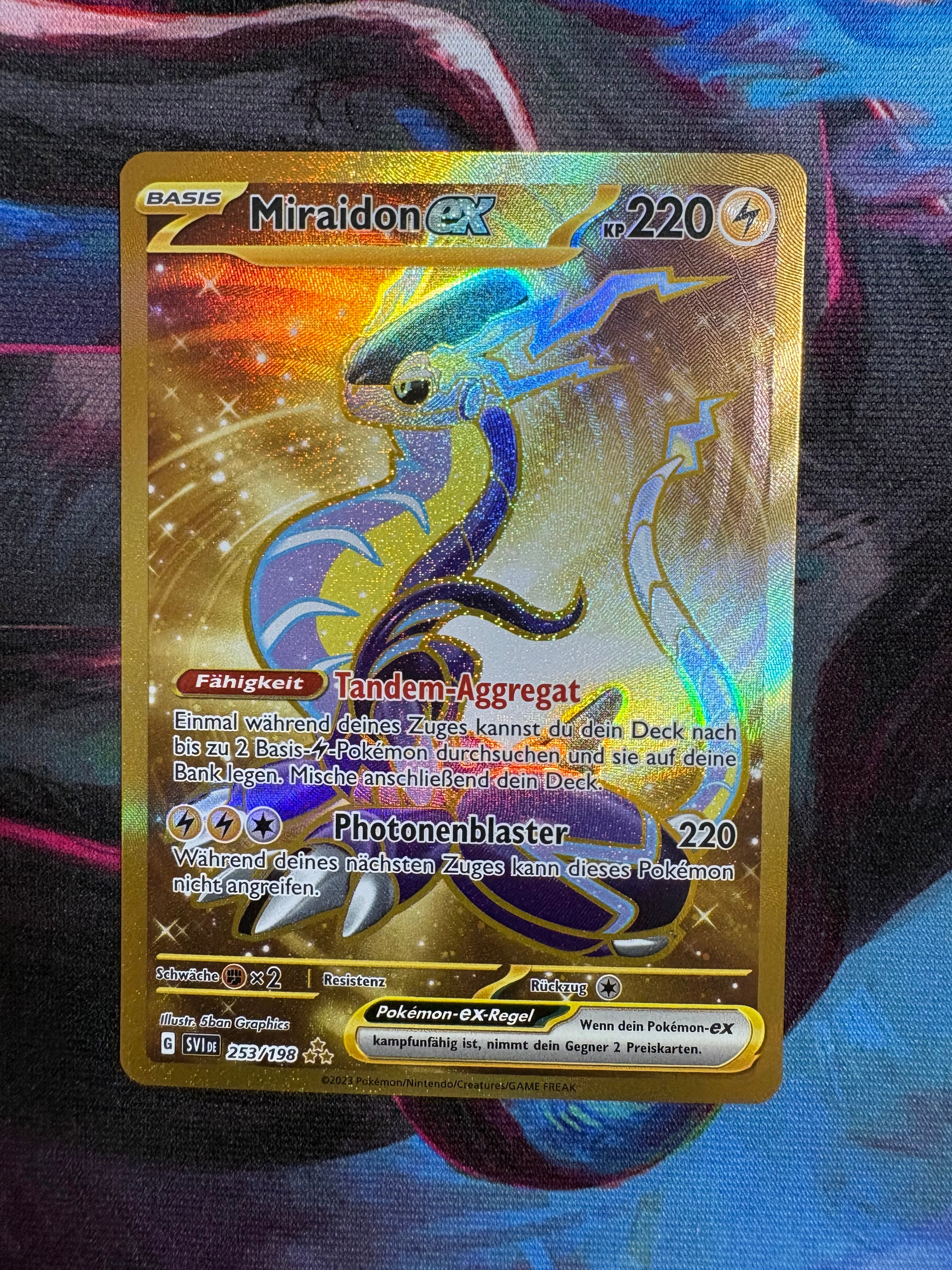 Miraidon eX SVI 253/198 | Deutsch | NM | Karmesin & Purpur