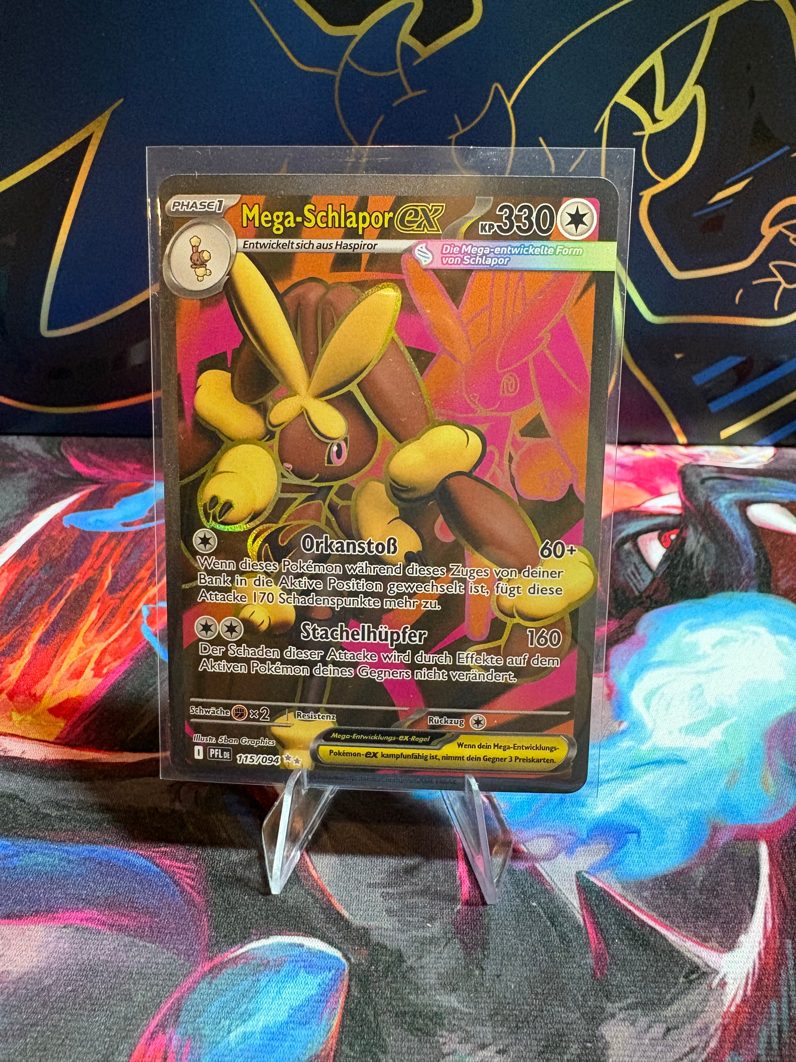 Mega-Schlapor eX PFL 115/094 | Deutsch | NM | Fatale Flammen