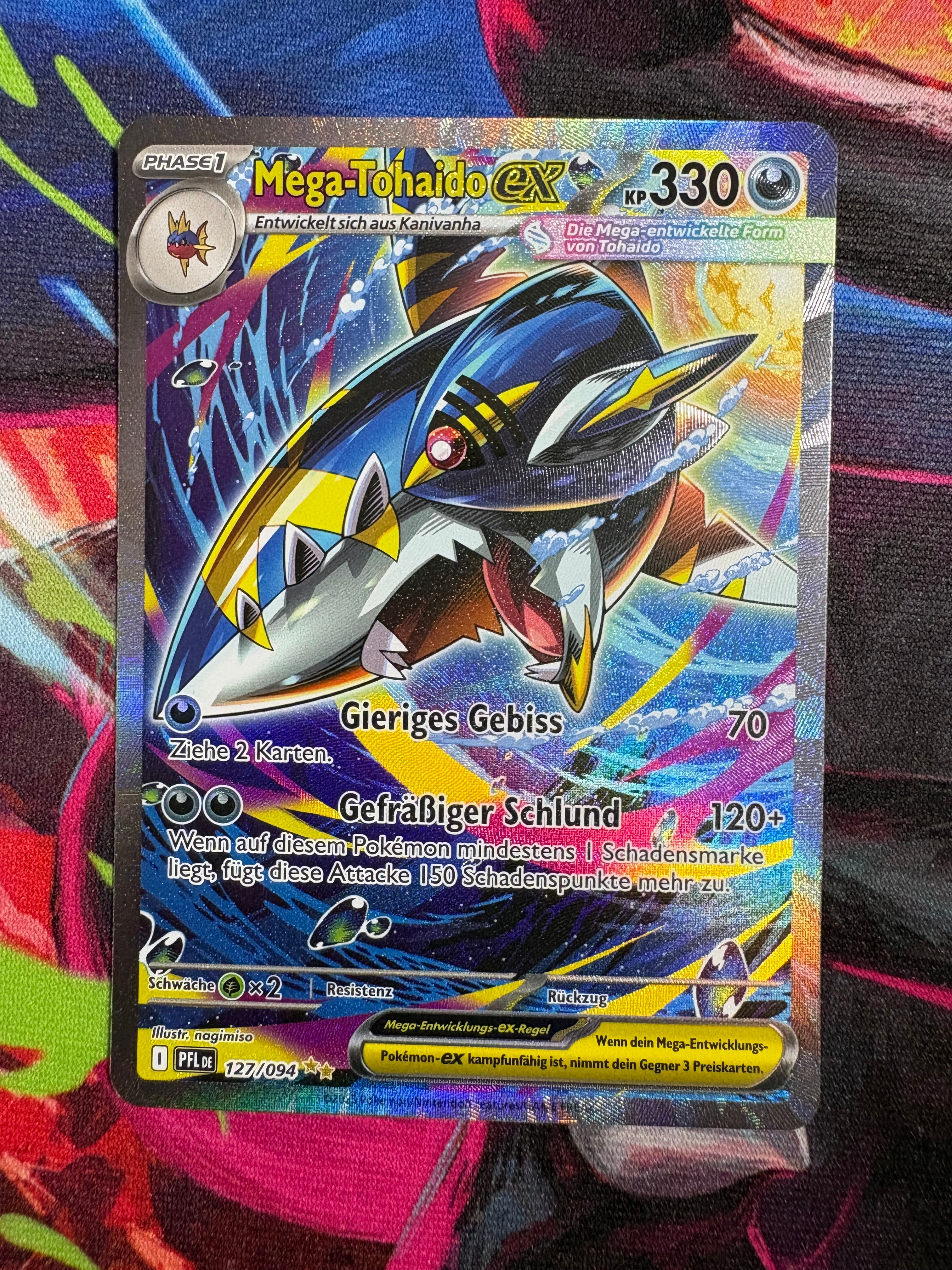 Mega-Tohaido eX PFL 127/094 | Deutsch | NM | Fatale Flammen