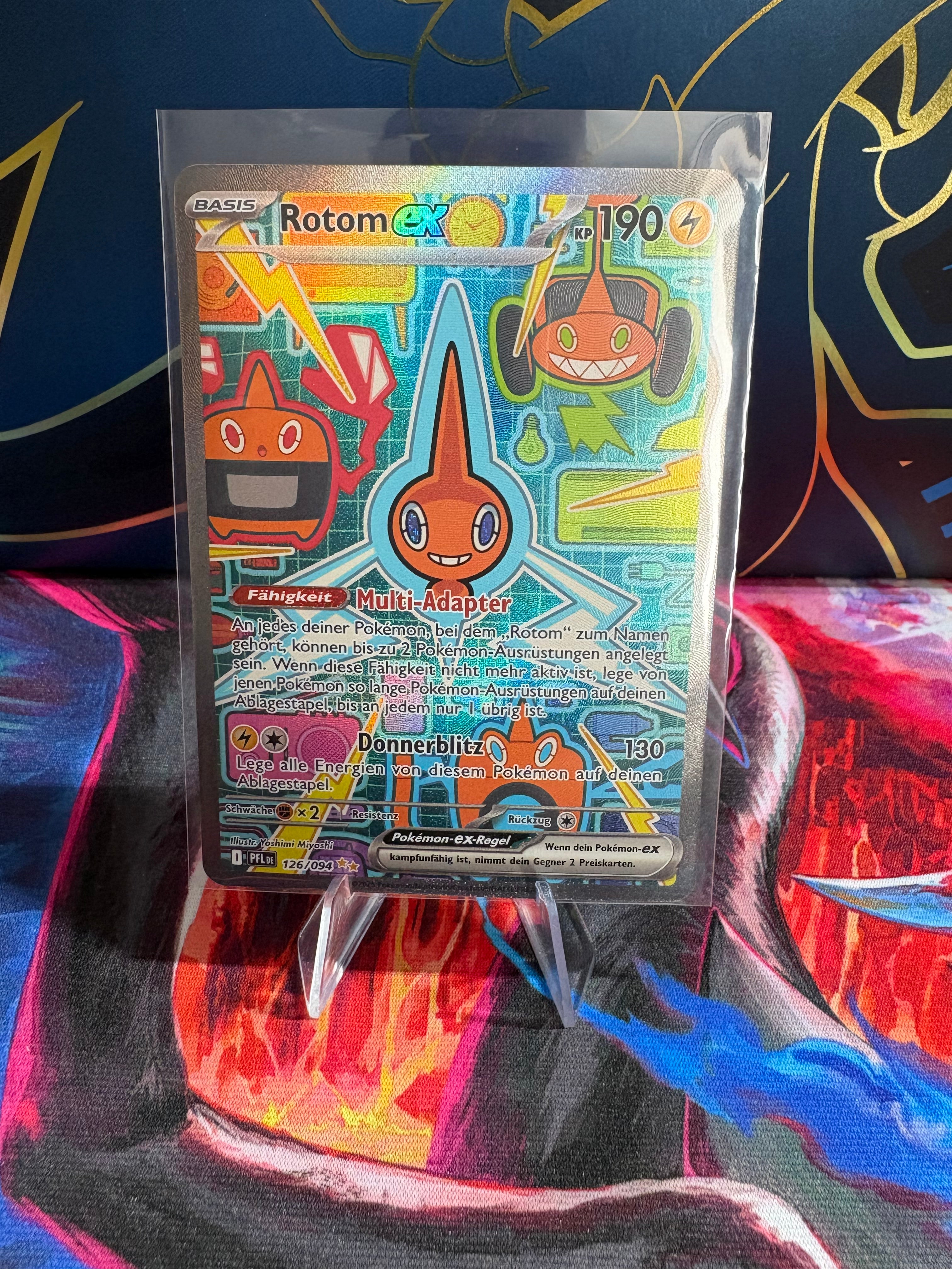 Rotom eX PFL 126/094 | Deutsch | NM | Fatale Flammen