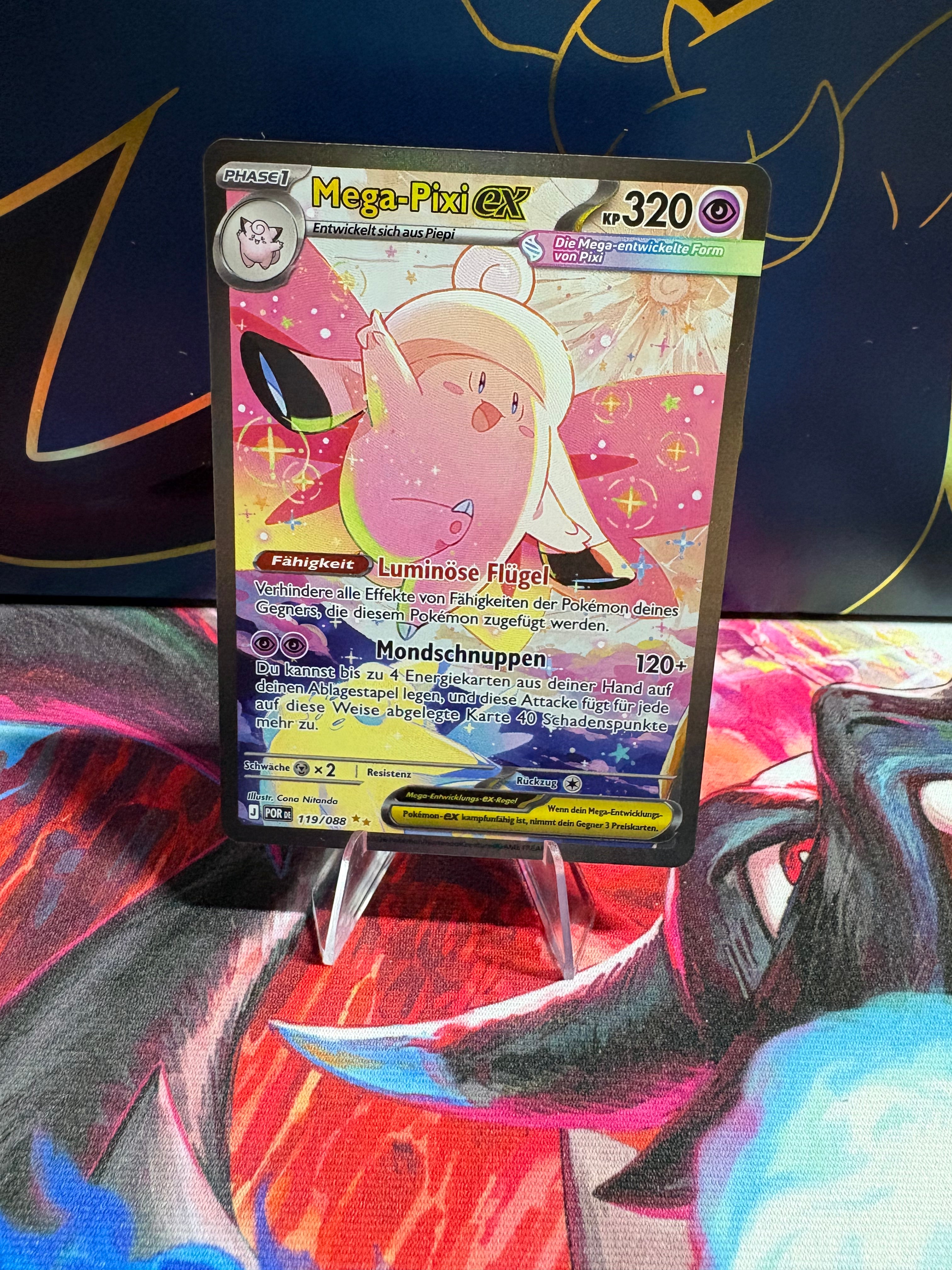 Mega-Pixi eX POR 119/088 | Deutsch | NM | Optimale Ordnung