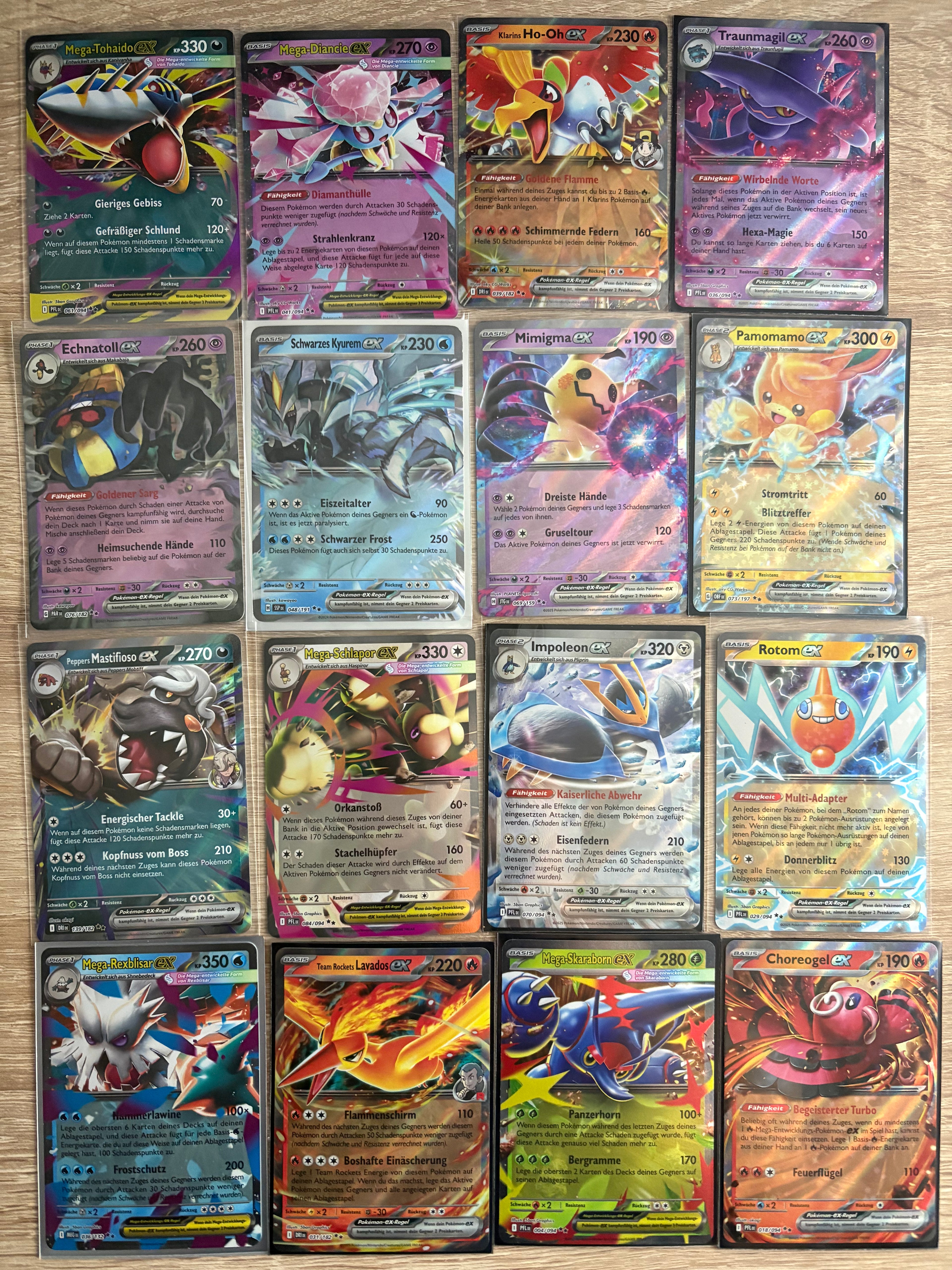 1 zufällige eX Pokémon Karte – Überraschung für Sammler!(DE)