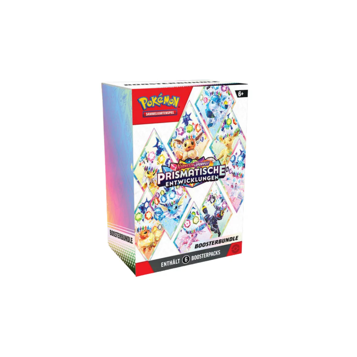 Karmesin & Purpur Prismatische Entwicklungen Booster Bundle (DE)