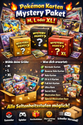 Pokemon Karten(DE) Mystery Paket –  PREMIUM EDITION (M, L oder XL)