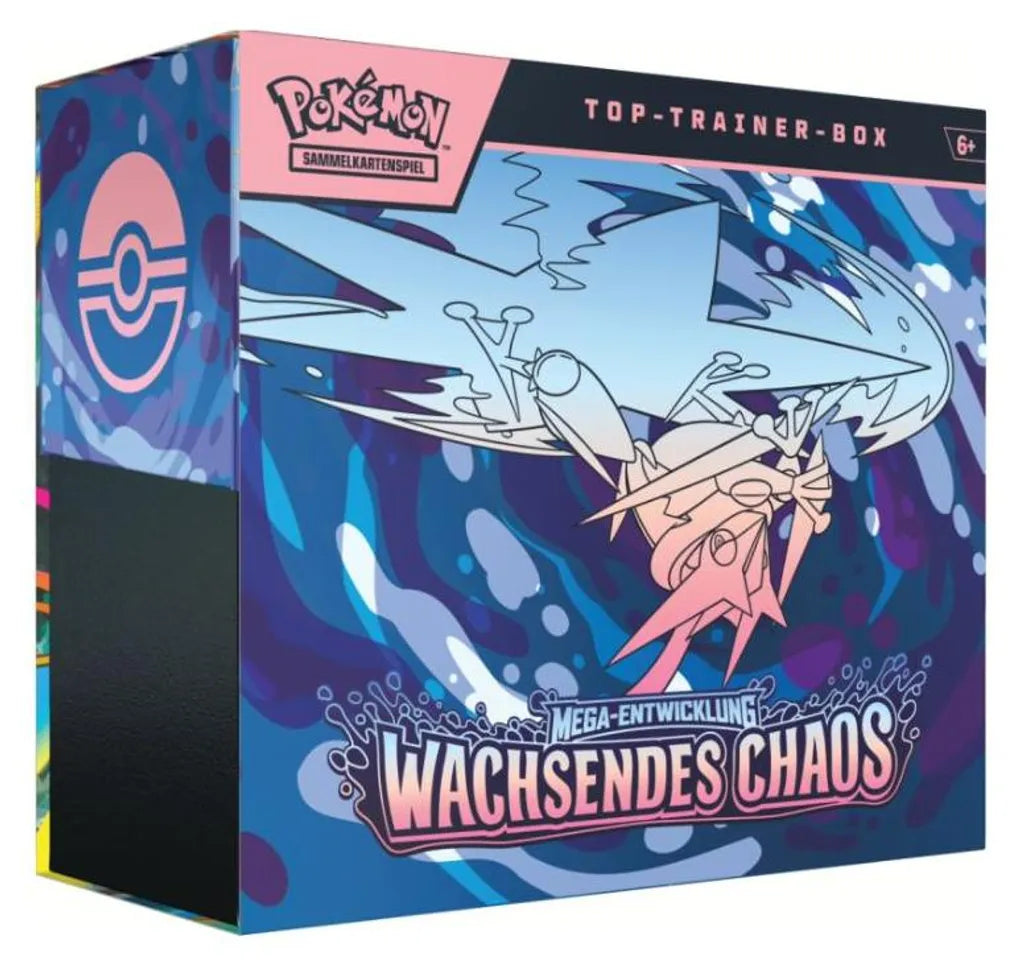 Pokemon Mega Entwicklung Wachsendes Chaos Top Trainer Box (DE)